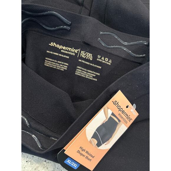 Shapermint Essentials Every Day High-Waisted Shaper Shorts black  XL/2XL - Picture 4 of 6